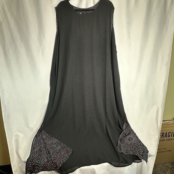 Rebecca Jones Maxi Summer Reversible Polka Dot Dress Size 34 Lightweight - Picture 12 of 14